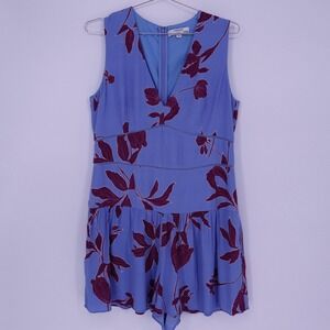 Thakoon x RTR Sleeveless Floral Romper Size 8